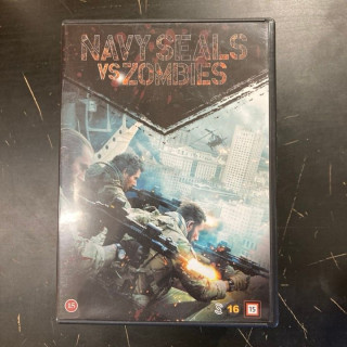 Navy Seals Vs Zombies DVD (M-/M-) -toiminta/kauhu-